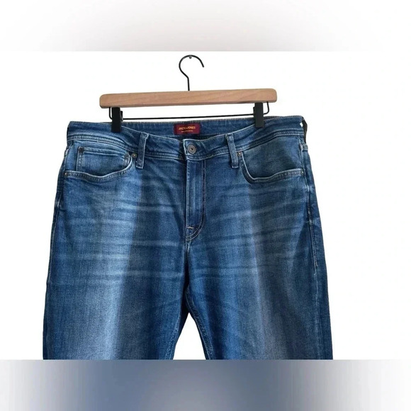 Jack & Jones Regular Fit/Clark Jeans 36x32 - Picture 6 of 14